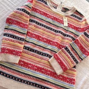 NWT Talbots Sz XS Lambswool Sweater